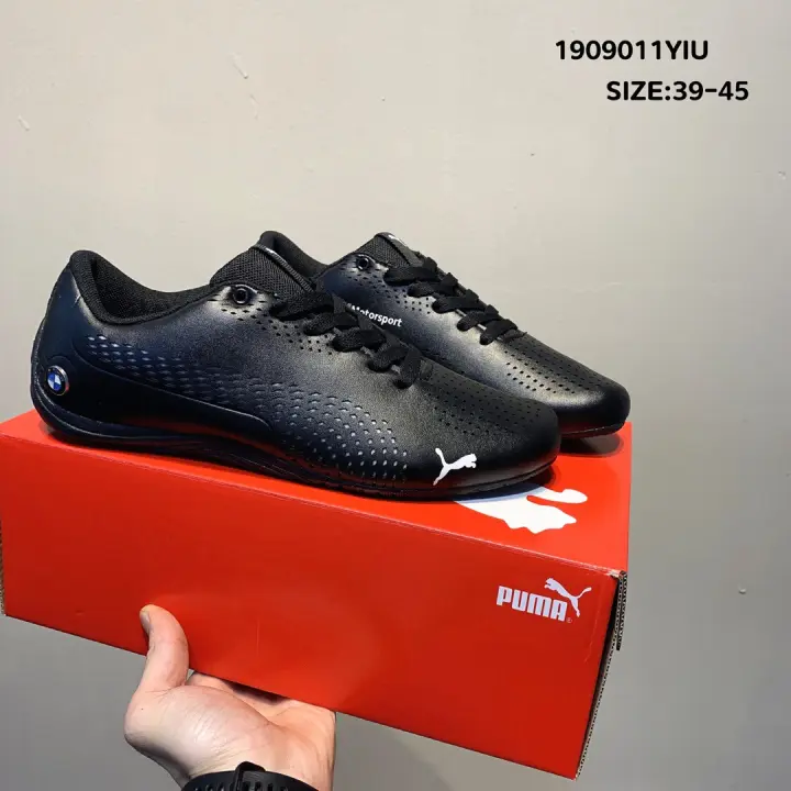 puma men's sf slip on track sneakers