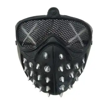 Outflety Keling Face Mask Topeng Anjing Kunci Topeng Setengah