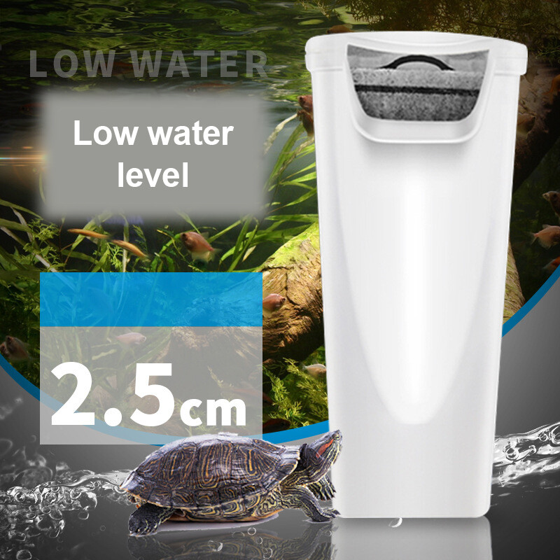 Bộ Lọc Mực Nước Cho Bể Cá, 3W, Ống Lọc Thác Nước Bằng Gốm Cỡ Nhỏ Hình Tròn
