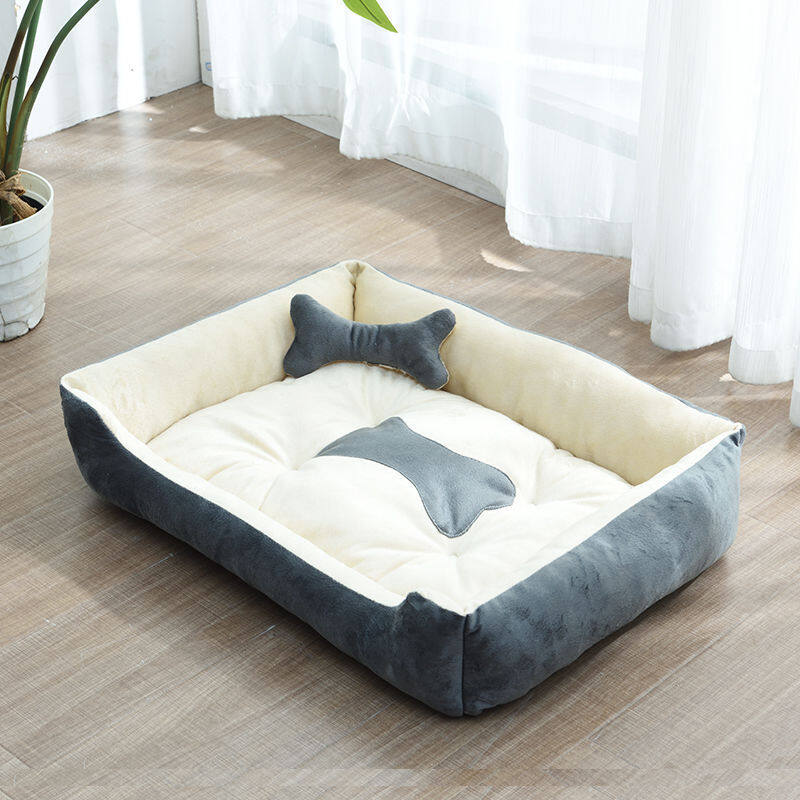 Chó chăn bông valazo phổ biến bốn mùa chó Golden Retriever chó Giường chó Mat chó nhỏ chó trung bình chó lớn lưới Mèo Đỏ