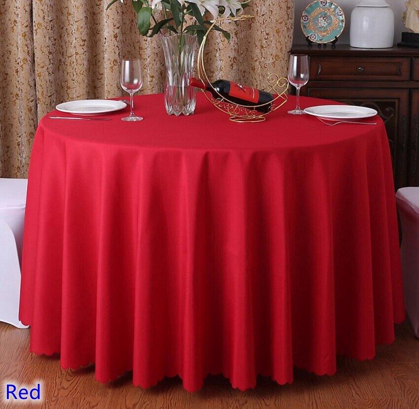 1 24 Colours Wedding Table Cover Polyester Table Cloth Table Linen