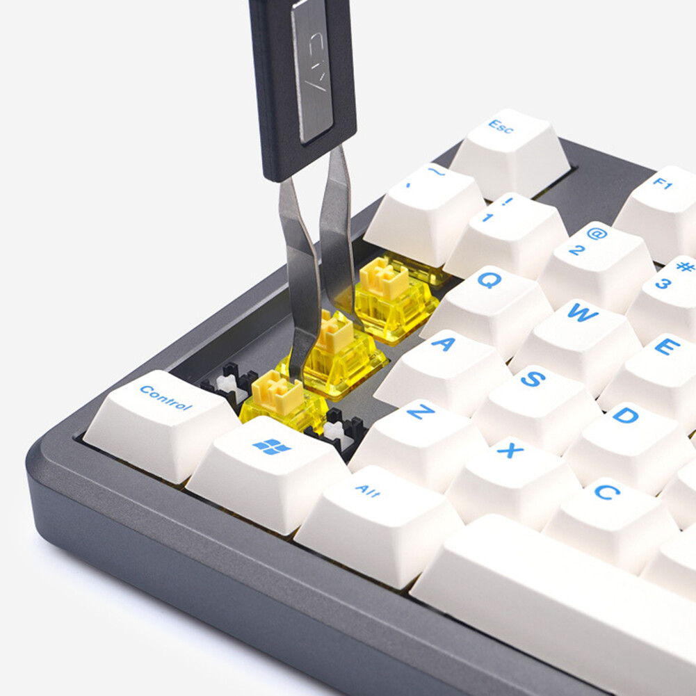 Multi-Purpose Mechanical Keyboard Key Cap Puller Universal Keycap Shaft Remover