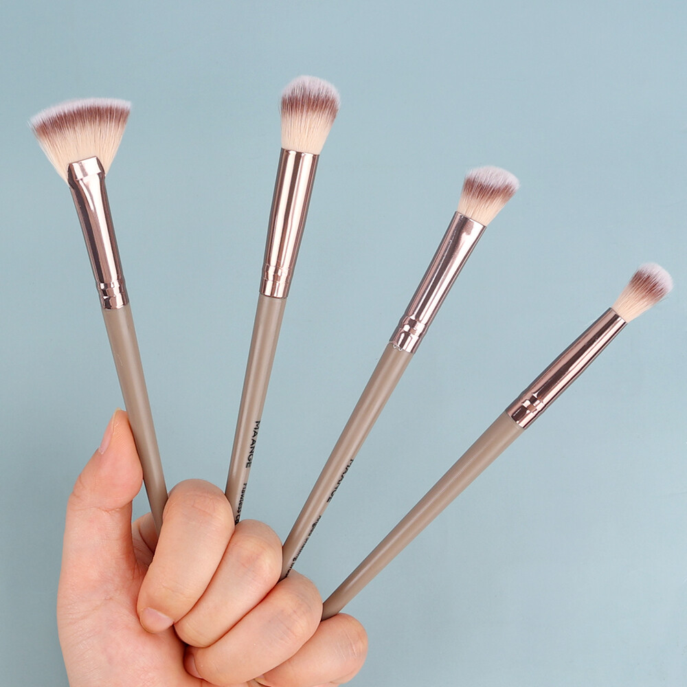 12PCS Makeup Brushes Set Eye Shadow Blending Eyeliner Eyelash Eyebrow Blush Make Up Brush Tools