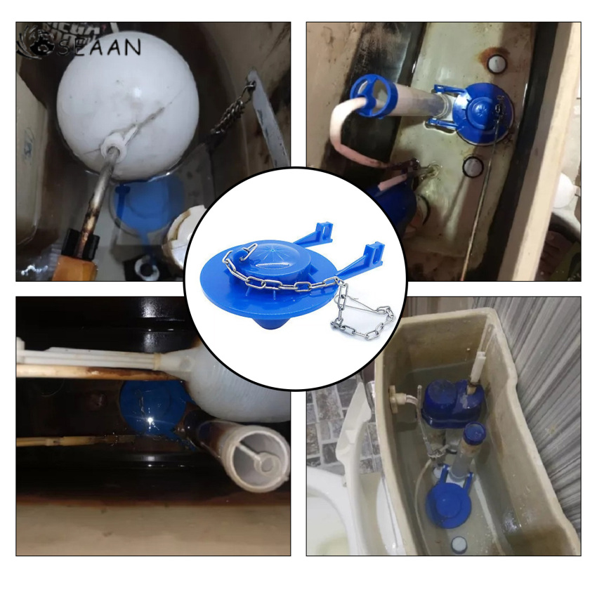 1pcs Universal Toilet Drain Valve Flush Replacement Rubber Flapper Bathroom-Tool