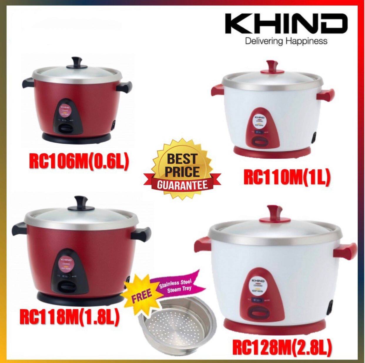 READY STOCK Khind Anshin Rice Cooker With Stainless Steel Inner Pot Lazada