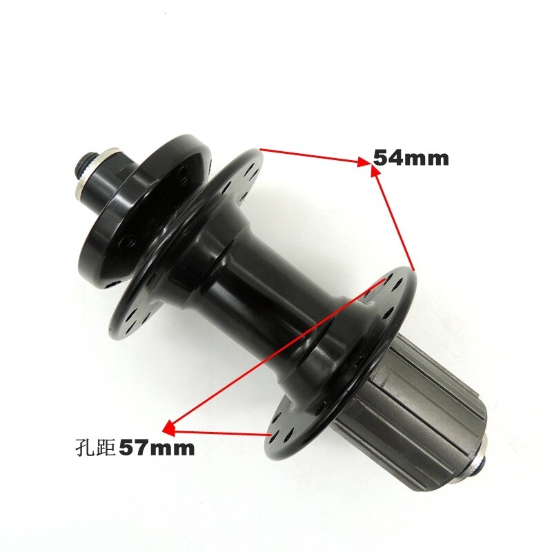 After 24 hole mountain bike bearing six nail plate flower drum brake perlin article flat flower drum 8/9/10 cassette