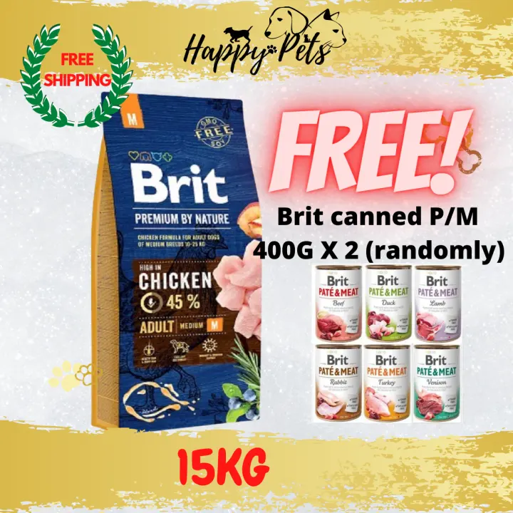 brit premium adult m 15kg