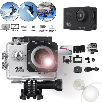 SJ9000 Action Camera 4K 1080P WIFI 170° Wide-Angle Camcorder Waterproof DV Sports Cam