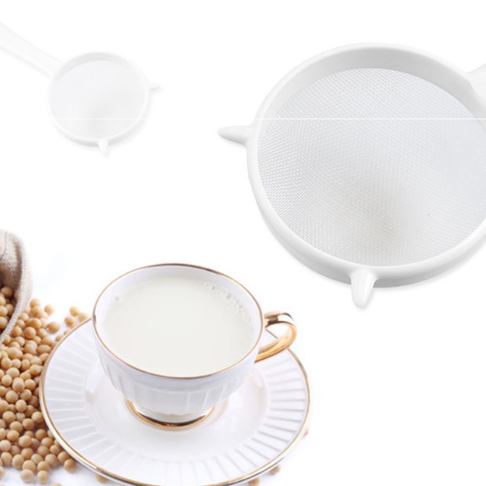 [YOY] Lưới Lọc Lá Trà Bằng Nhựa Cầm Tay Cho Nhà Bếp Rây Rây Bột Muỗng Lọc Trà Sữa Đậu Nành Dụng Cụ Nhà Bếp