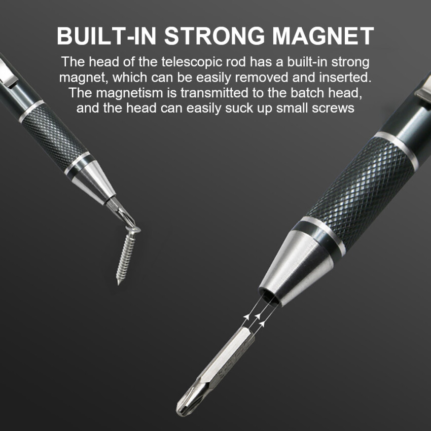 8 In 1 Screwdriver Pen Screwdriver With Magnetic Screwdriver