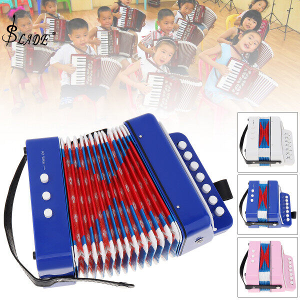 SLADE Mini Kids Accordion 7 Key 2 Bass Educational Children Beginner Music Instrument Malaysia