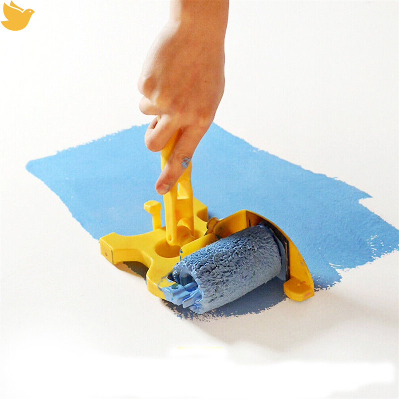 Leficus【Ready stock】Clean-cut Paint Edger Roller Brush Multifunctional Removable Cleaning Brush Safe Tools For Wall Ceiling