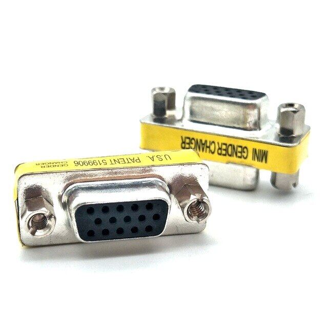 Rs232 Gender Changer Db9 9pin Male To Female Changer Gender Adapter To