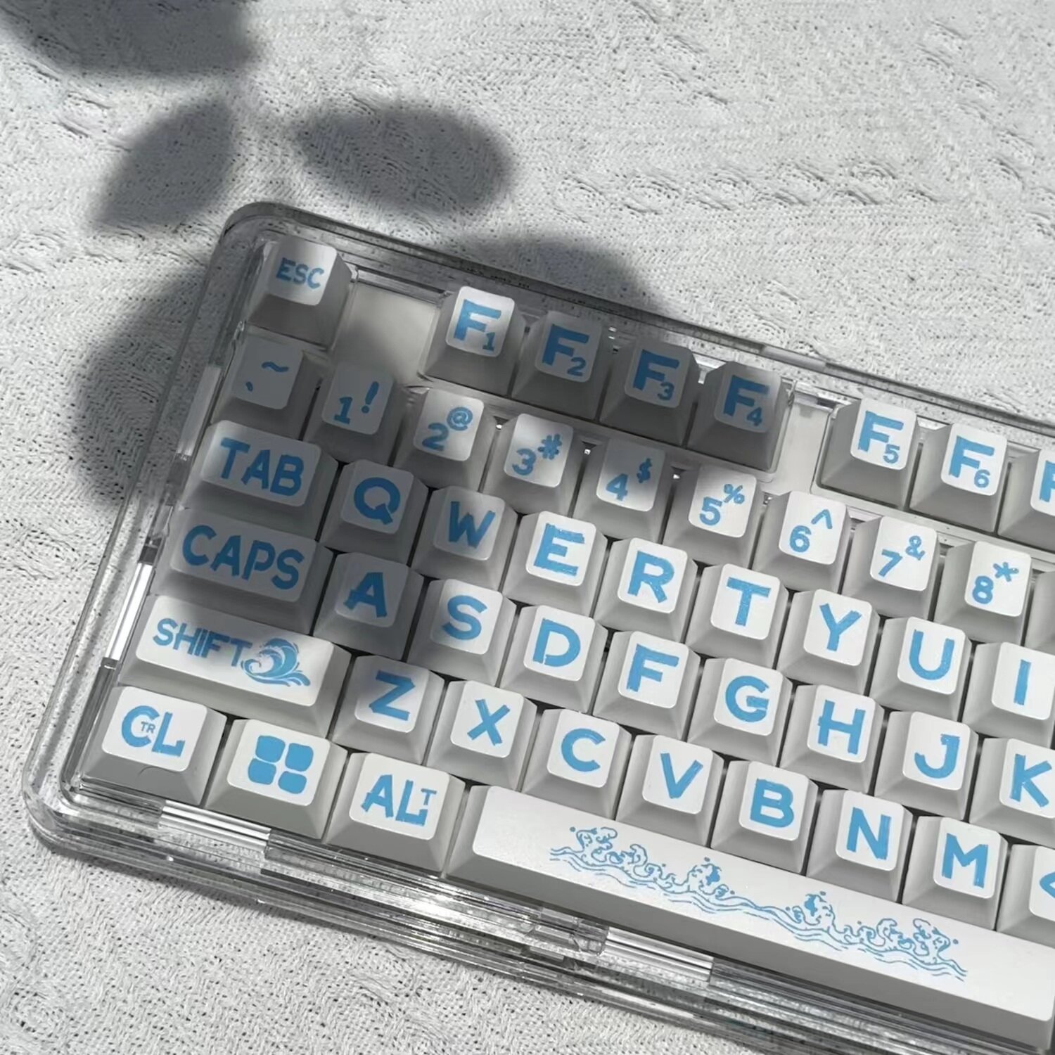 【Keycap Only】Cherry Profile Keycap 130 Keys Large Character PBT Sublimation For Cherry MX Switch Mechanical Keyboard RK61/Anne Pro 2/GK61