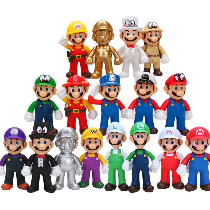 mario and luigi action figures