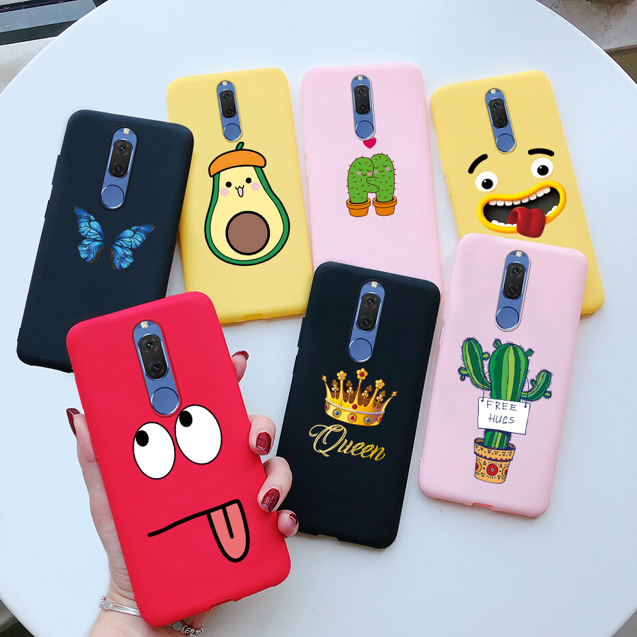 Case For Huawei Nova 2i Nova2i Soft Slim Silicone Cute Cartoon Phone Case For Huawei Nova 2i Cover
