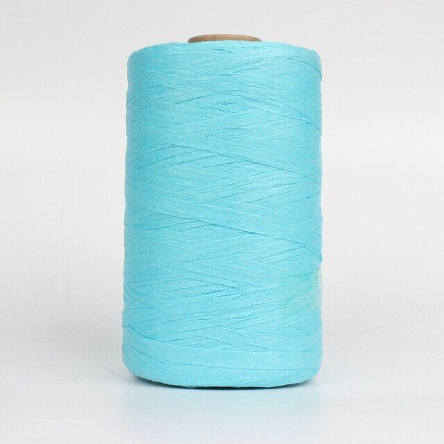 280-300 Meters Raffia Yarn For Hand Knitting Summer Raffia Straw Hats Bags Crochet Yarn Handmade Craft Knit Yarn Thread 24 Color