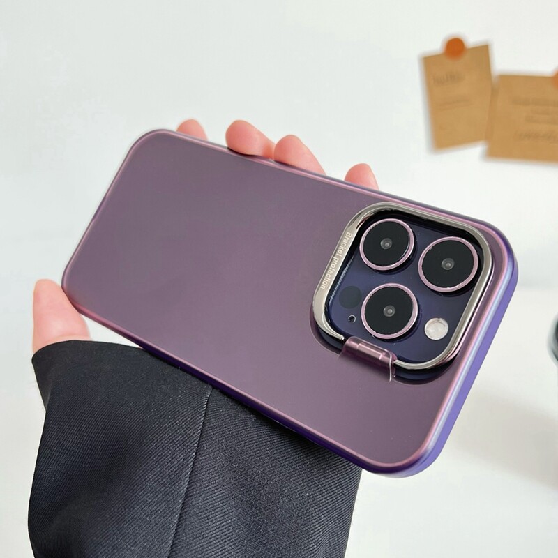 HOCE Matte Phone Cases For iPhone 12 13 14 Pro Case Ultra Thin Camera Lens Protection Phone Cover For iPhone 12 Mini 11 13 Pro Max 14 Plus Invisible Holder Case