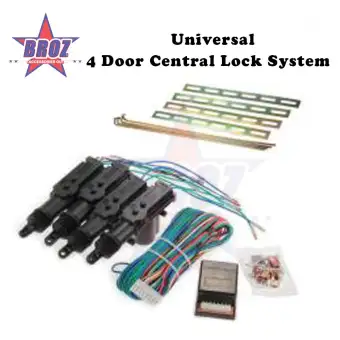 4 Door Remote Control Keyless Entry Car Vehicle Central Lock
