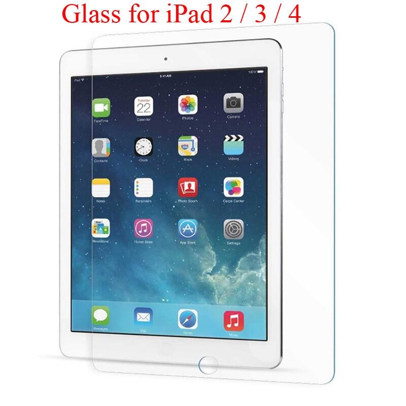For iPad 2 / 3 / 4 Tempered Glass Screen Protector iPad2 A1395 A1396 A1397 Screen Film iPad4 A1458 A1459 A1460 Screen Guard Film