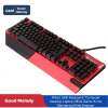 E Future K1000 คีย์บอร์ดแบบมีสาย USB/คอมพิวเตอร์เดสก์ท็อปแล็ปท็อปสำนักงานเกม Mechanical คีย์บอร์ด/แป้นพิมพ์แบบกันน้ำ