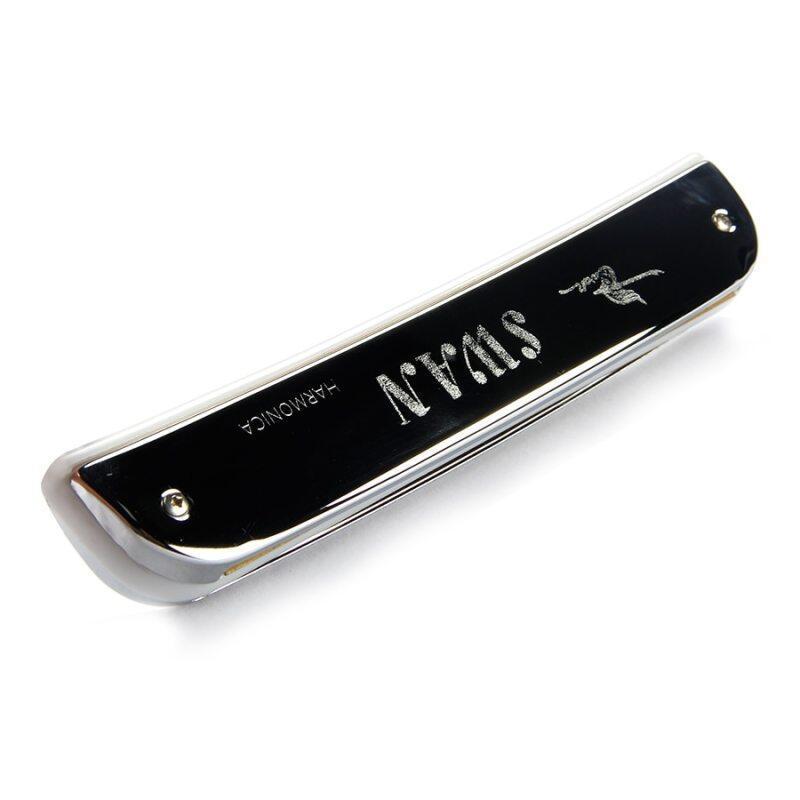 Harmonica SWAN 401 LONGBODY 48 Hole C Tone Brass Ship Copper Plate Harmonica STRESS