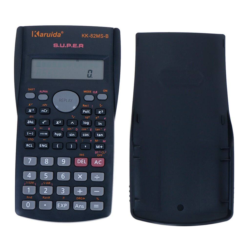 MMLUCK Multifunction Personalized Black Electronic Desktop Calculator Engineering Scientific Tool Office Supply School Stationery Office Working Engineering Scientific Calculator Scientific Calculator Function Calculator Digit Calculator