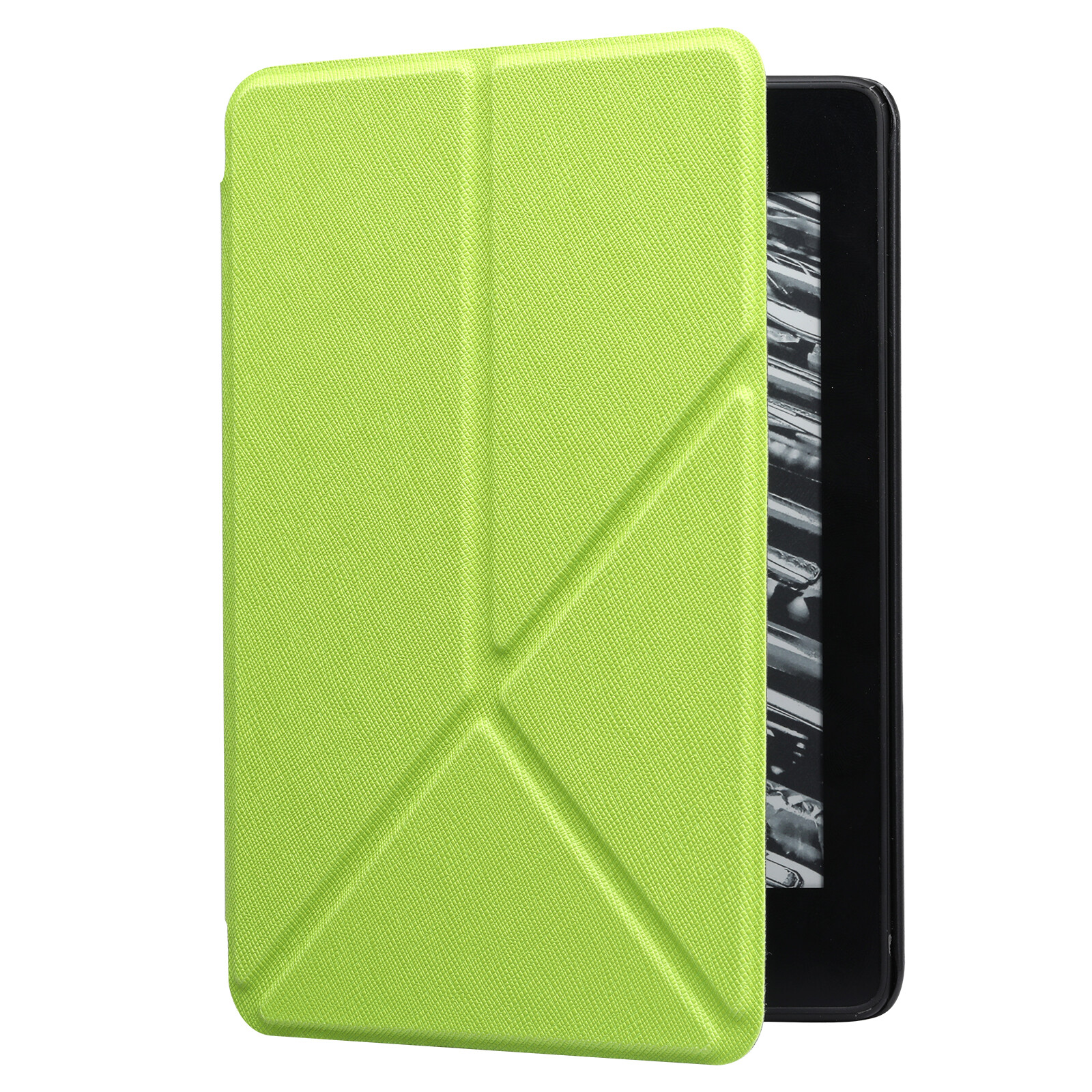 For Amazon Kindle 10th Generation E-Reader Fashion Deformed Folding Satnd Casing Paperwhite 4 KPW4 PQ94WIF 2018 PU Leather Cover Kindle Youth Lite 2019 J9G29R e-Book Flip Case