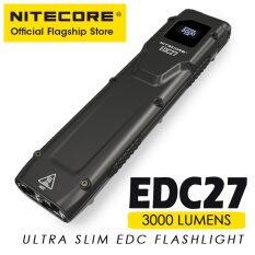 Nitecore edc27 USB-C Đèn pin sạc chiến thuật Mini Đèn móc khóa EDC troch ánh sáng 3000 lumens