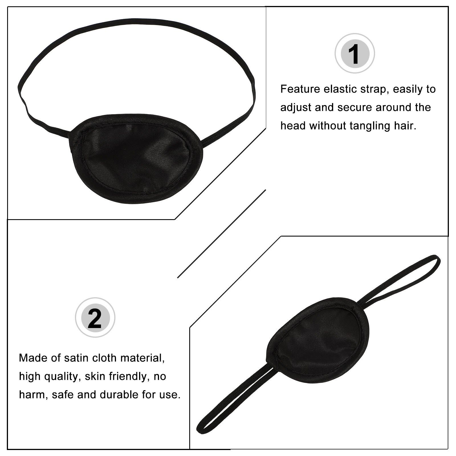 Eye Patch Lazy Eye Training Patch Amblyopia Patch Satin Cloth Patch Eye Patch For Adults And Kids