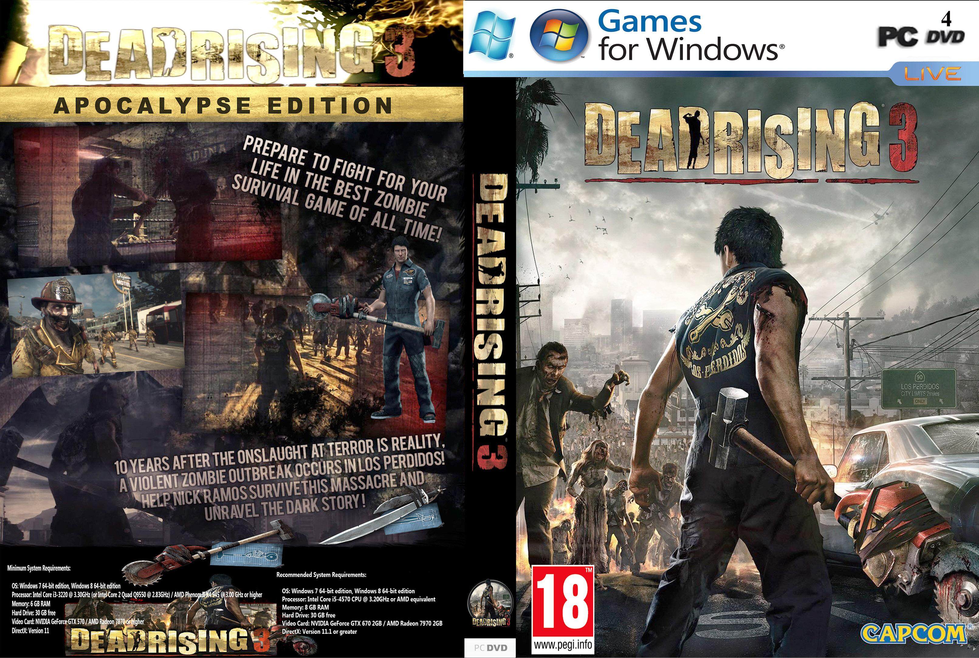 Dead Rising 3 system requirements