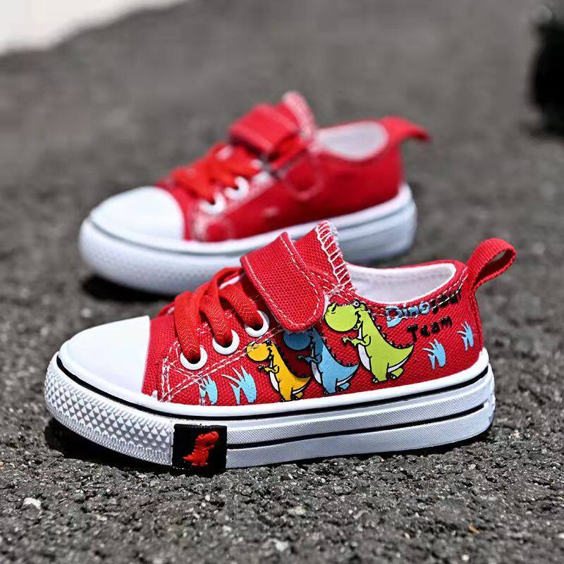 Children S Canvas Shoes, Toddler Girls Casual Single Shoe Covers, Spring And Autumn Korean Baby Shoes Trend