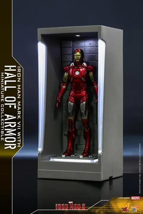 hall of armor iron man hot toys