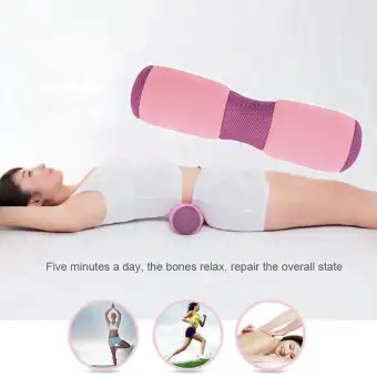 Outflety Yoga Bolster Pillow For Women Neck And Shoulder Relaxer