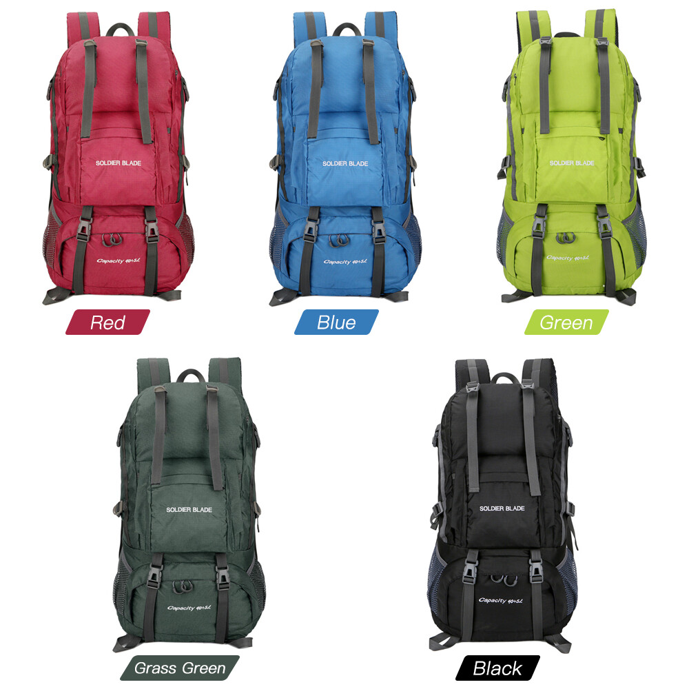 45L Camping Hiking Backpack Large Capacity Mountaineering Pack Waterproof Travel Backpack