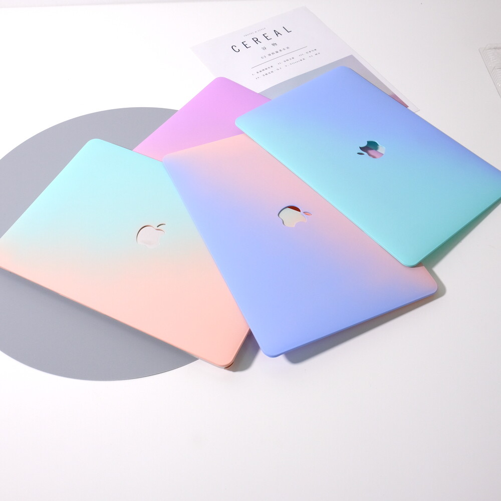 Case For 2024 MacBook Pro13 14 16 Air 13 13.6 15 inch M3 M2 M1 A3113 A3114 A2941 A2681 A2338 A2337 A2179 A1932 Retina Touch Bar A1706 A1708 A2159 A2251 A1989 A2289 Cream Hardshell Cover