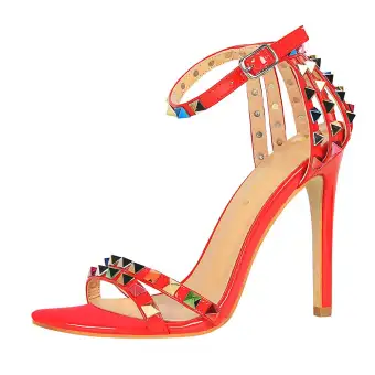 multicolor shoes heels