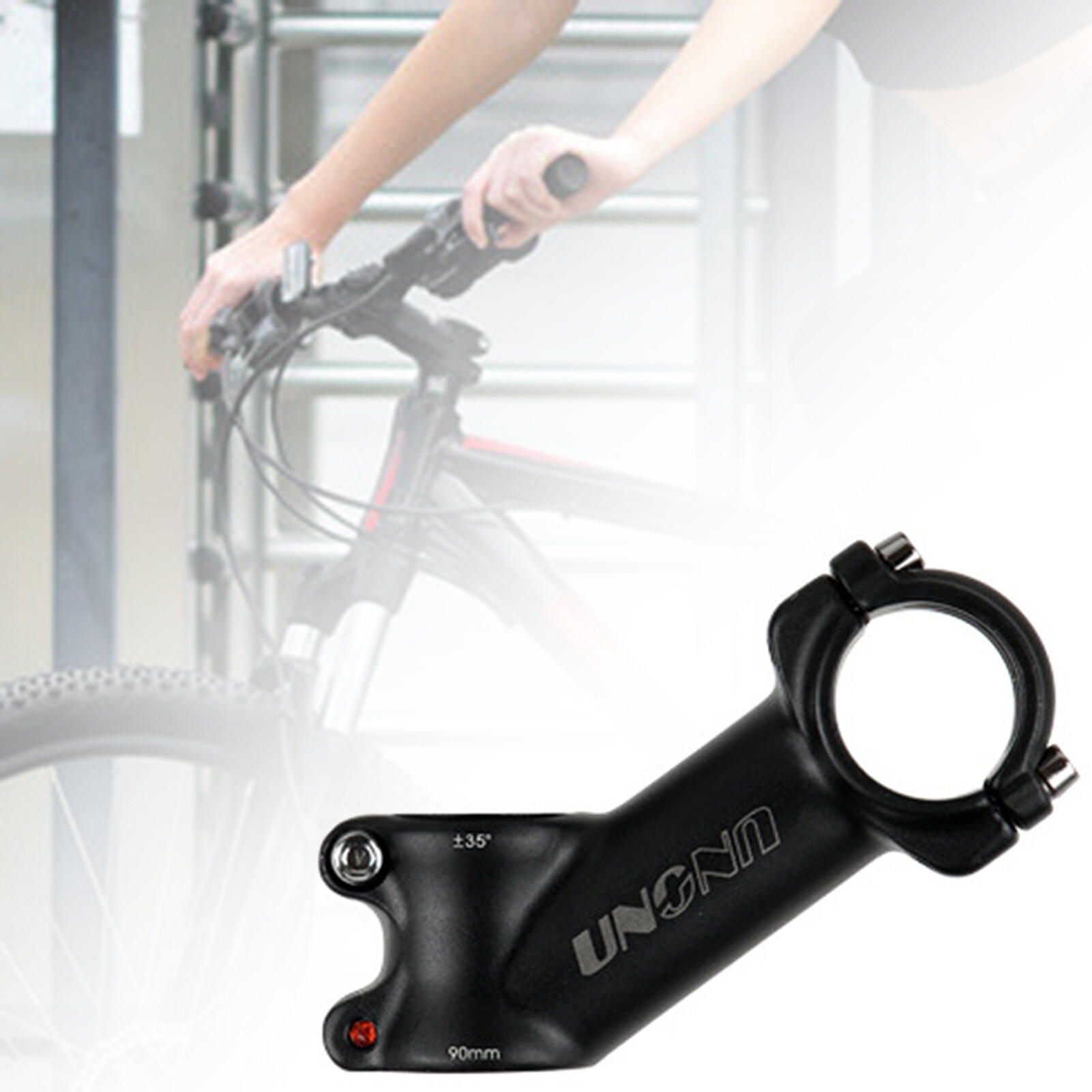 Guyouzi® UNO 35 Degrees 70/90/110mm Bicycle Handle Bar Stem for Cycling