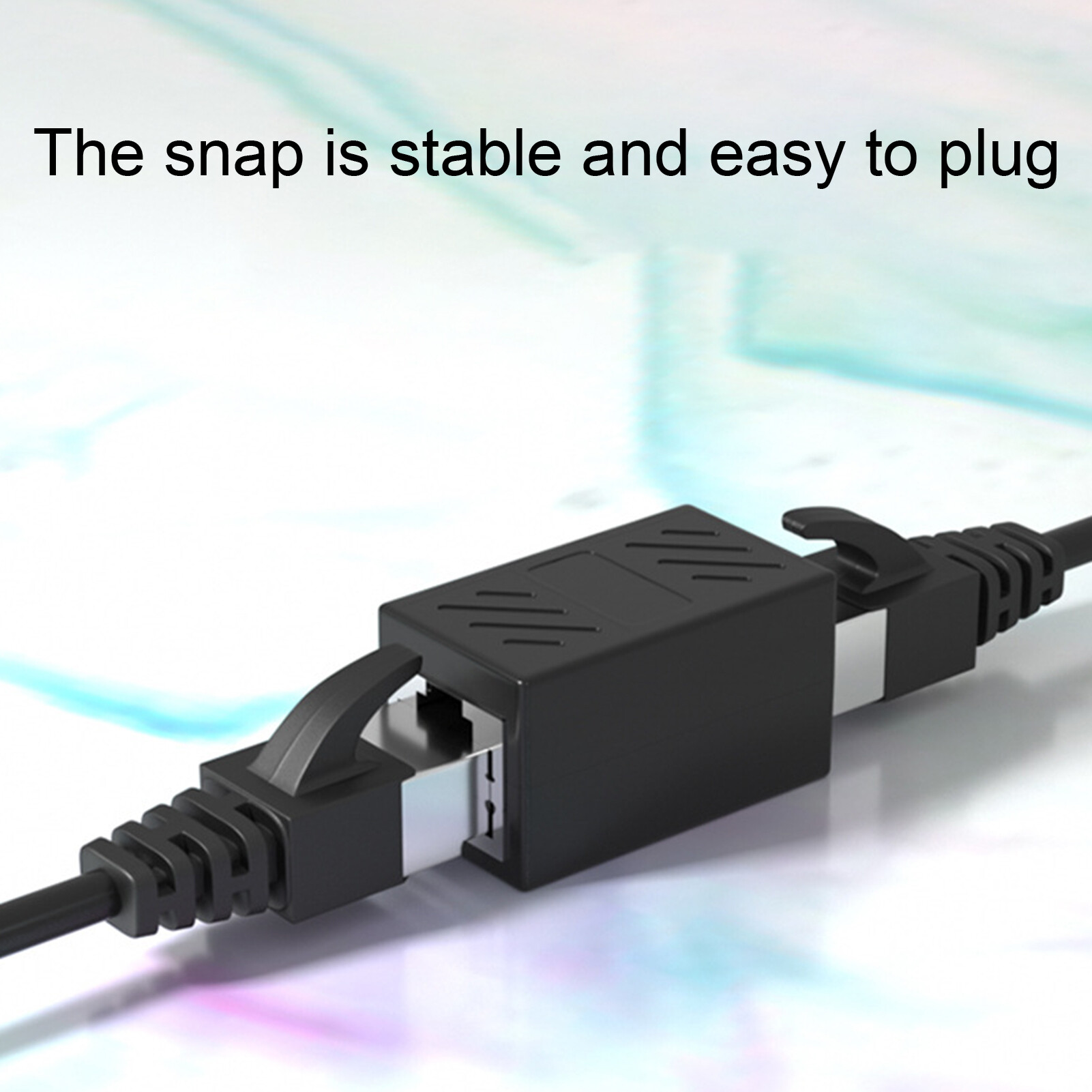 【CozyySpace】 Network Extender Stable Female to Female RJ45 LAN Cable Connector