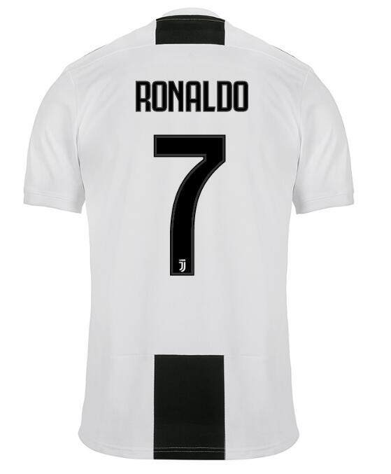 Kualitas Ronaldo No 7 Juventus Rumah dan Pergi dan 3rd T-shirt Jersey Bola Sepak Bola Jersi Kaus Olahraga Thai Gred Copy Ori untuk pria 2018/2019