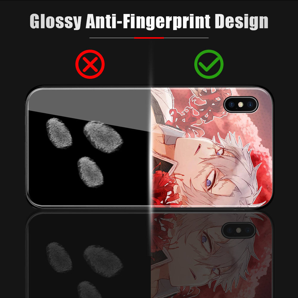 Hard Casing For Xiaomi Redmi Note 12 Pro 5G Note 12 Pro+ 5G Note 12 4G Redmi A2 Shockproof Anime For Girls Women Demon Slayer Phone Case Kimetsu no Yaiba Tanjirou Nezuko Glossy Tempered Glass Casing Cover