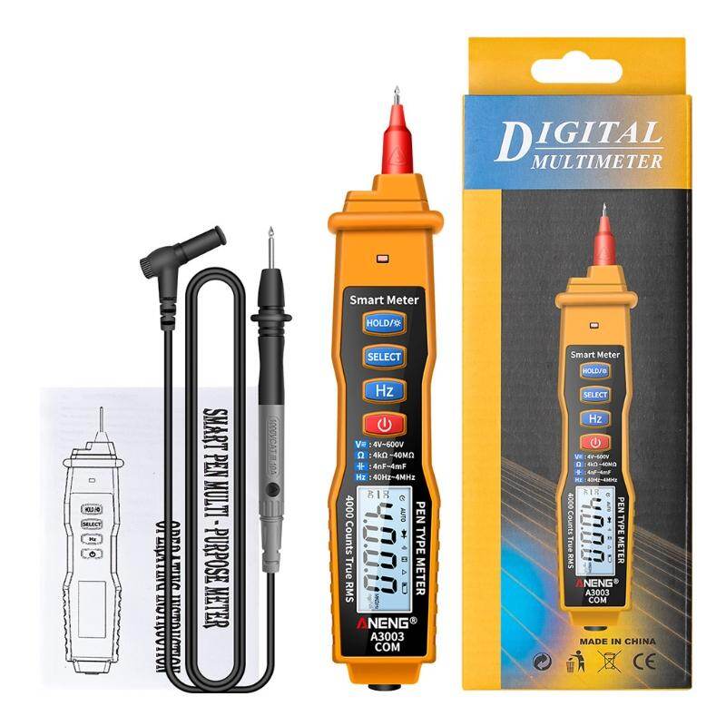 Đồng hồ vạn năng loại bút không tiếp xúc bộ đếm 4000 màn hình kỹ thuật số kiểm tra điện áp ac/dc a3003 - INTL