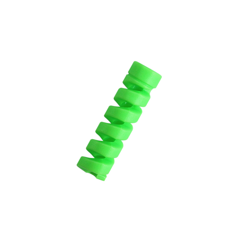 Jizetin Silicone Protector Spiral Cable Winder Protector Data Line Cord Protector
