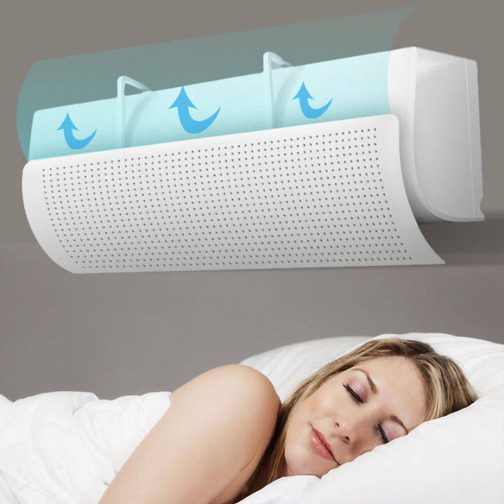 Air Conditioner Wind Deflector Adjustable Air Windshield Cooled Baffle Air Condition Anti-direct Blowing Shield for Home Office