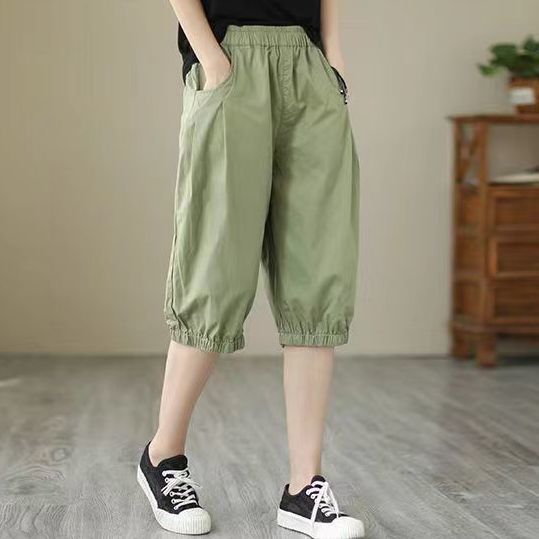 Summer Thin Loose Shorts Women's Wide Leg Shorts