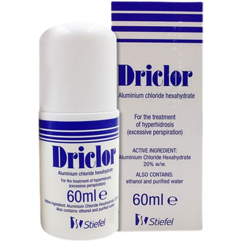 British driclor antiperspirant lotion fragrance free hand and foot