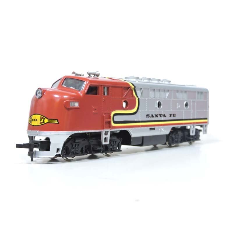 1/160 Diecast Locomotive Santa Fe Transport Classic Collectible Train Model Toys
