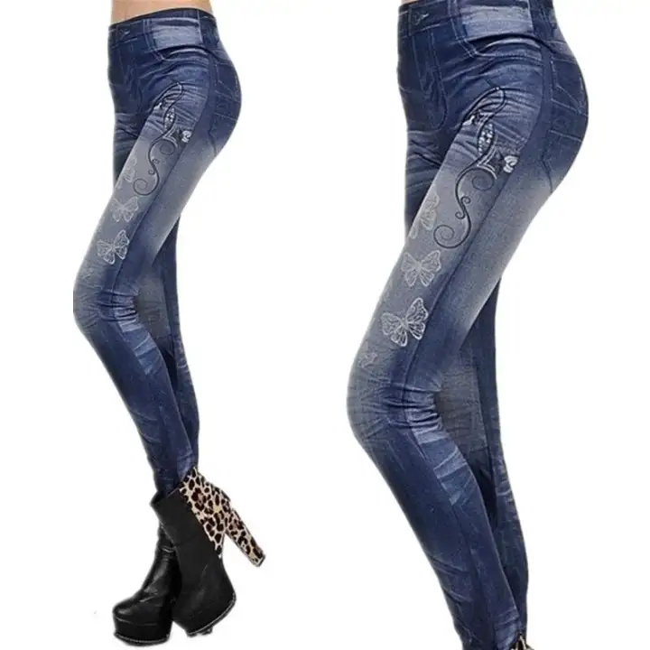 leggings imitation jeans