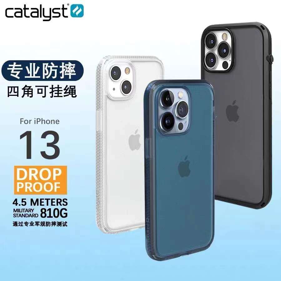 Catalyst IPhone 13 pro max 13 pro iphone 13  iphone 12 pro max iphone 11 pro max with Clear matte Back Case Transparent Cover phone case