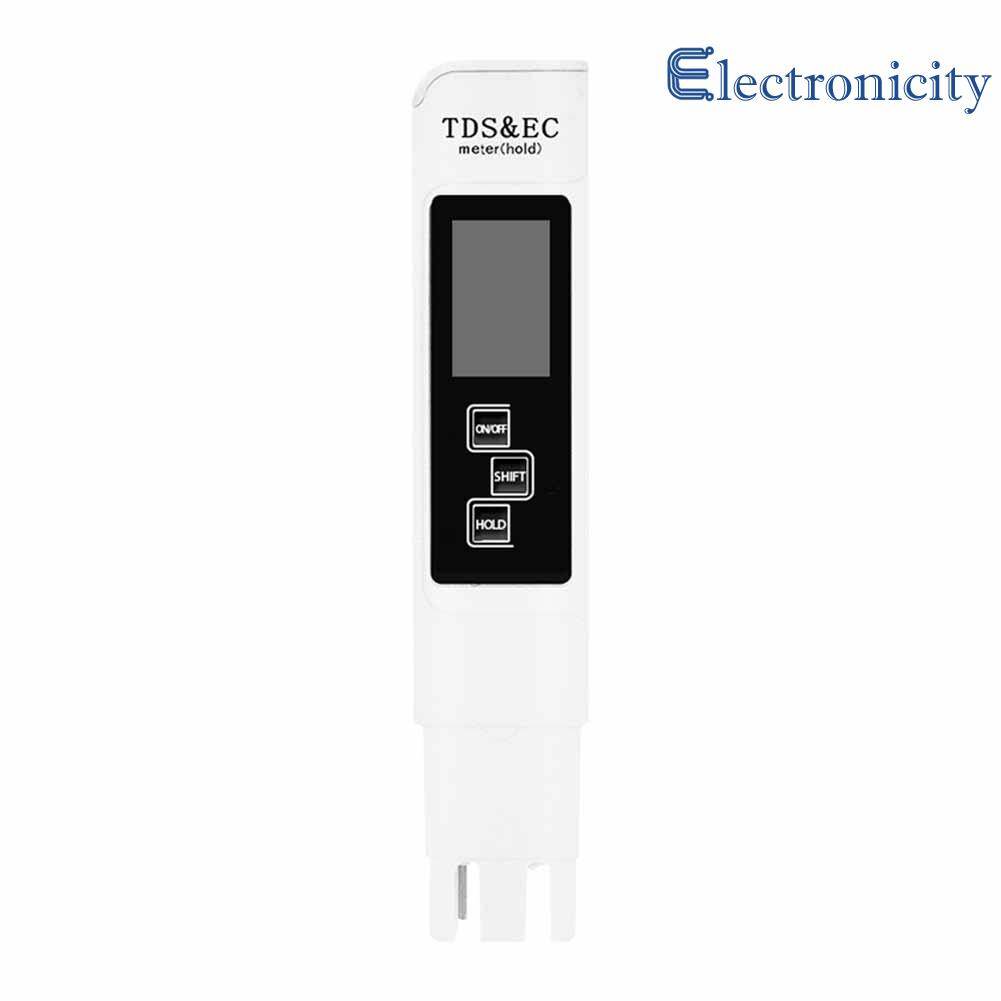 3 in 1 Water Testing Pen PH Meter TDS EC Meter Digital LCD Purity Filter
